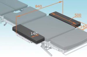 Комплект КПП-27 для расширения панели операционного стола